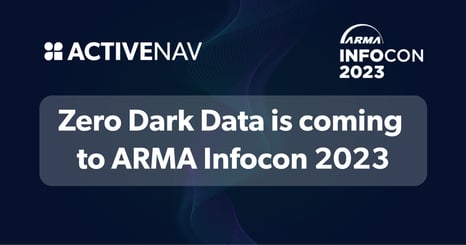 Zero Dark Data is coming  to ARMA Infocon 2023