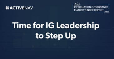 Time for IG Leadership to Step Up